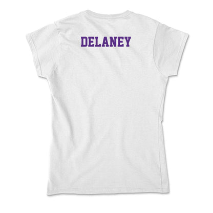 Furman - NCAA Men's Track & Field : Owen Delaney - Soft Style Women’s T-Shirt-1