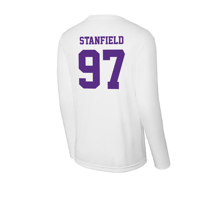 Furman - NCAA Football : Bryce Stanfield - Performance Long Sleeve T-Shirt-1