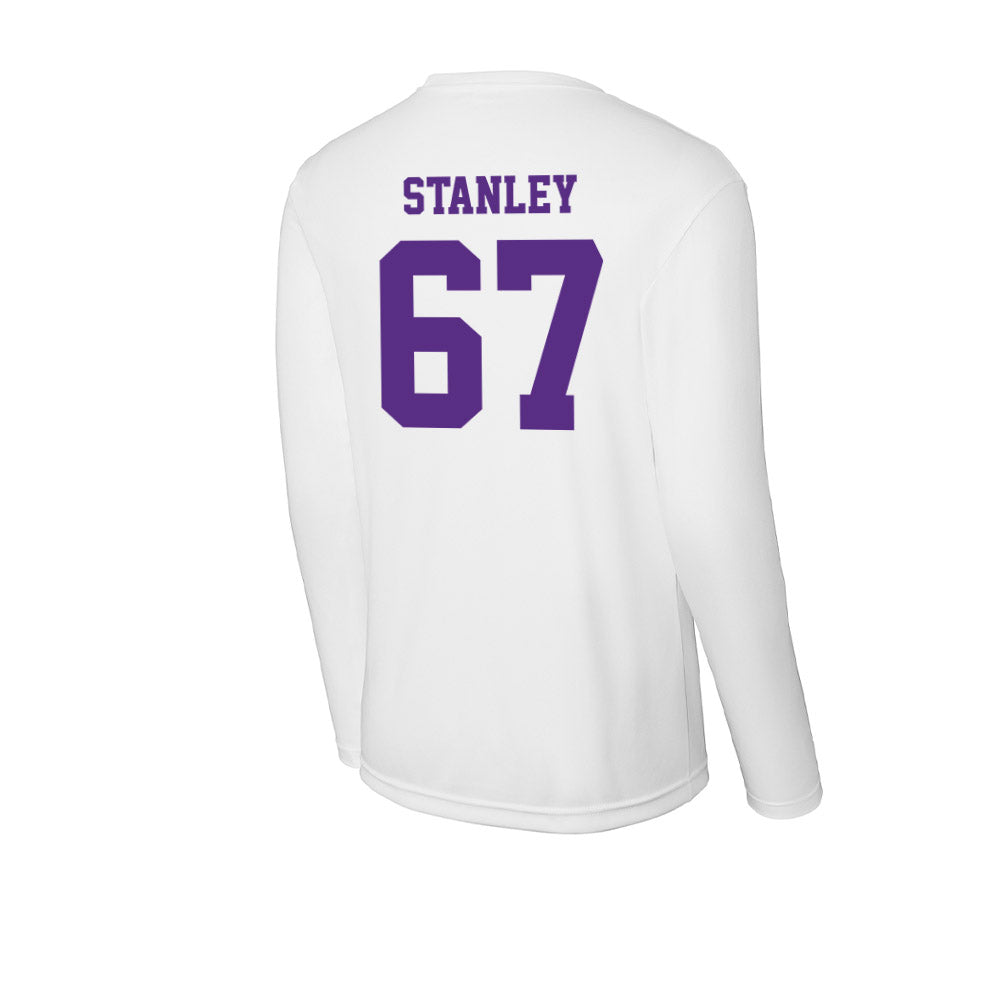 Furman - NCAA Football : Evan Stanley - Performance Long Sleeve T-Shirt-1