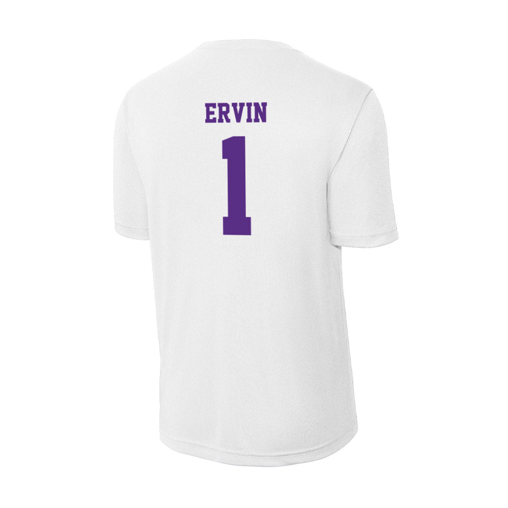 Furman - NCAA Women's Basketball : Alyssa Ervin - Activewear T-Shirt-1