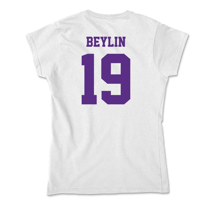 Furman - NCAA Football : Aaron Beylin - Soft Style Women’s T-Shirt-1