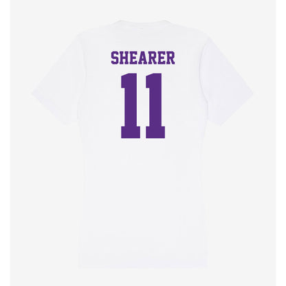 Furman - NCAA Women's Lacrosse : Abby Shearer - Women's V-Neck T-Shirt-1