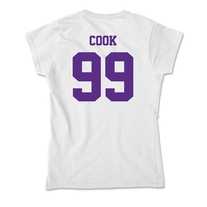 Furman - NCAA Football : Sirod Cook - Soft Style Women’s T-Shirt-1