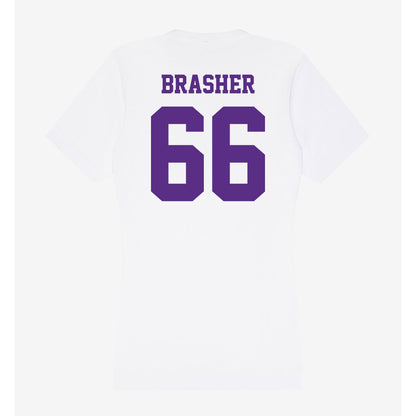 Furman - NCAA Football : Eli Brasher - Women's V-Neck T-Shirt-1