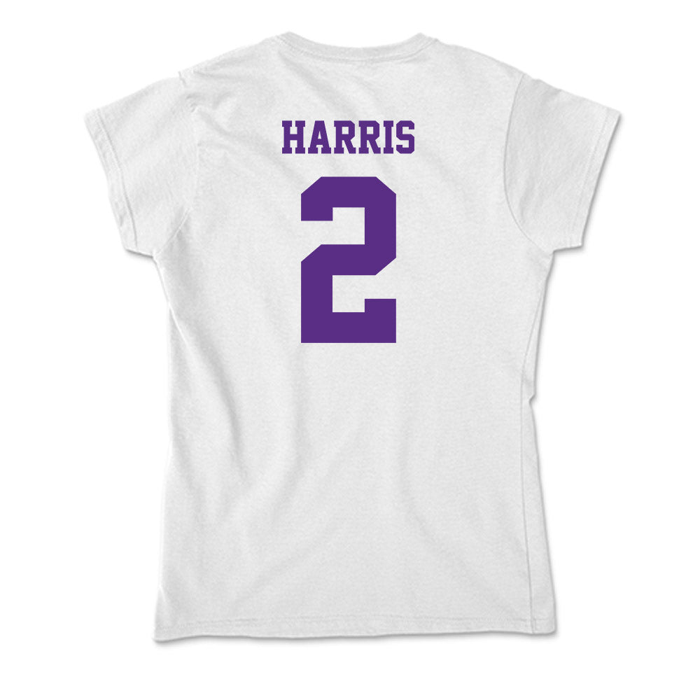 Furman - NCAA Football : Josh Harris - Soft Style Women’s T-Shirt-1