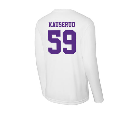 Furman - NCAA Football : Ty Kauserud - Performance Long Sleeve T-Shirt-1