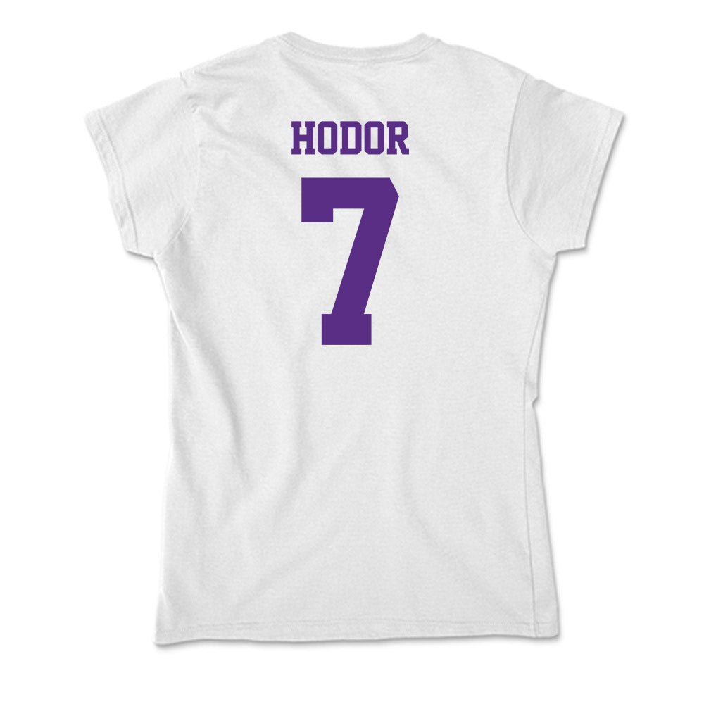 Furman - NCAA Women's Lacrosse : Marin Hodor - Soft Style Women’s T-Shirt-1