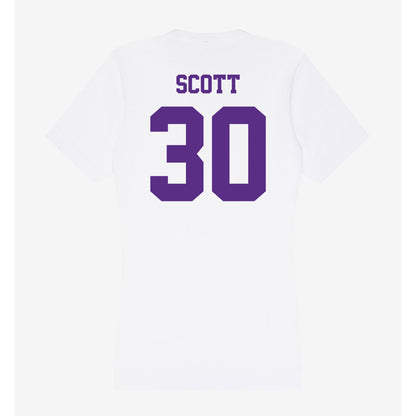 Furman - NCAA Softball : Gracie Scott - Women's V-Neck T-Shirt-1