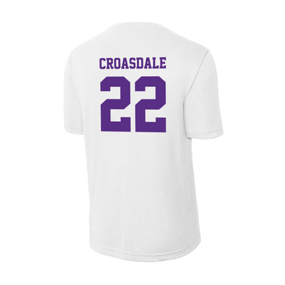 Furman - NCAA Football : Ben Croasdale - Performance T-Shirt-1