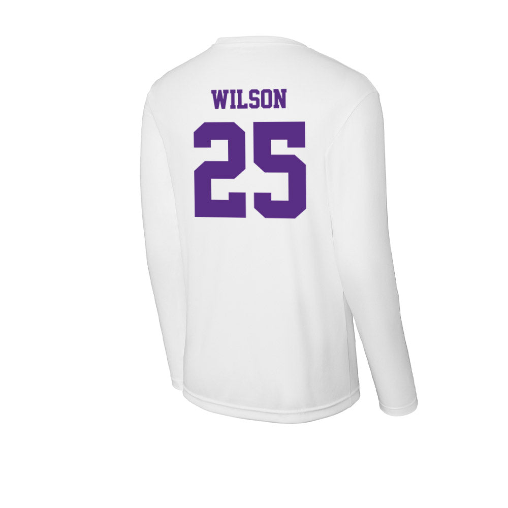 Furman - NCAA Football : Caden Wilson - Activewear Long Sleeve T-Shirt-1