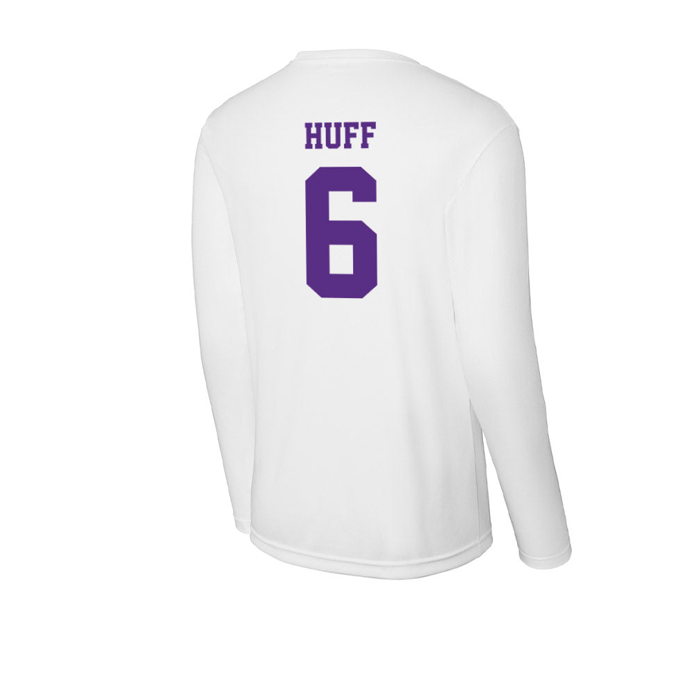 Furman - NCAA Football : Tyler Huff - Performance Long Sleeve T-Shirt-1