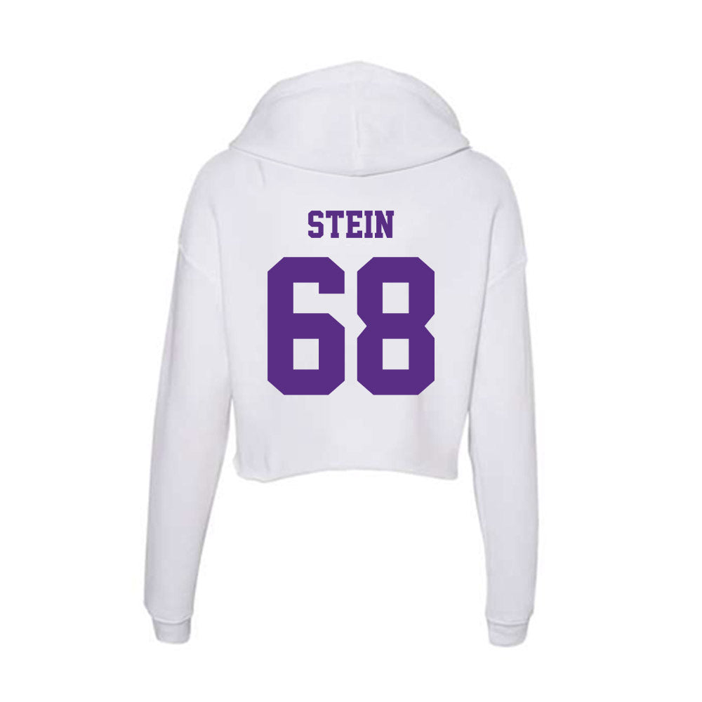 Furman - NCAA Football : Danny Stein - Women's Crop Fleece Hoodie-1