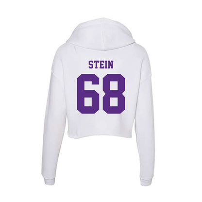 Furman - NCAA Football : Danny Stein - Women's Crop Fleece Hoodie-1
