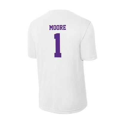 Furman - NCAA Women's Volleyball : Kacie Moore - Activewear T-Shirt-1