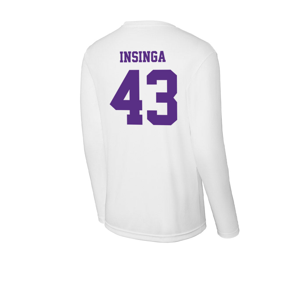 Furman - NCAA Women's Lacrosse : Shae Insinga - Activewear Long Sleeve T-Shirt-1