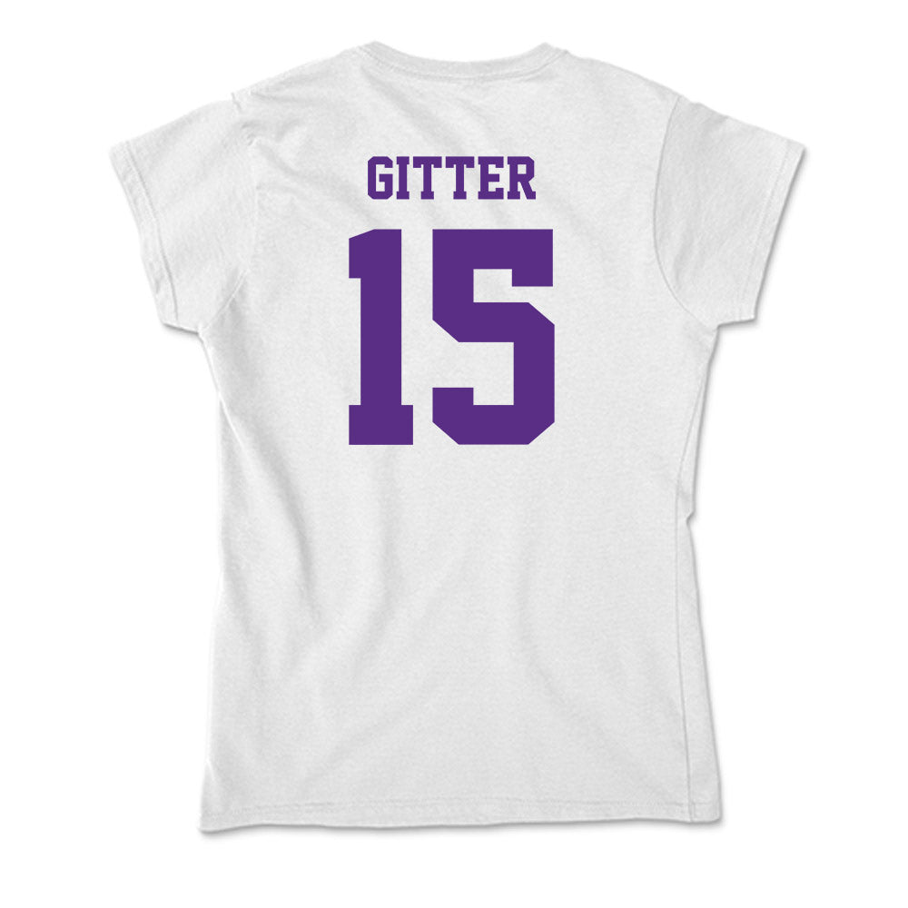 Furman - NCAA Football : Gray Gitter - Soft Style Women’s T-Shirt-1