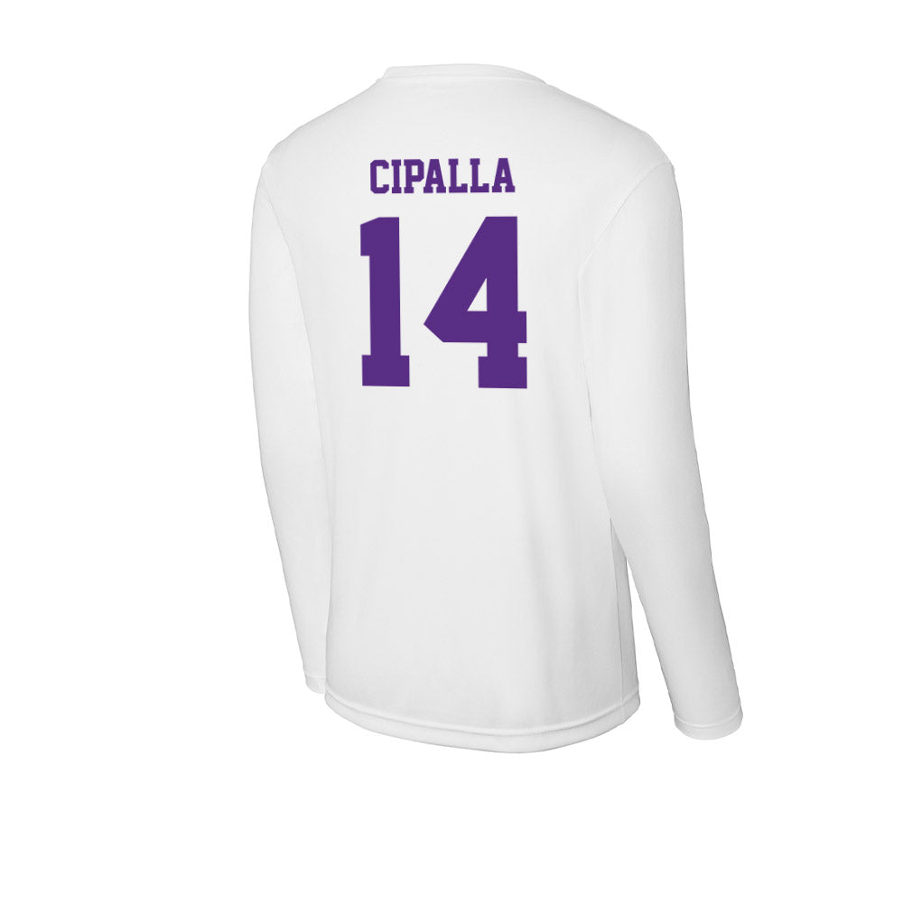 Furman - NCAA Softball : Annabella Cipalla - Activewear Long Sleeve T-Shirt-1