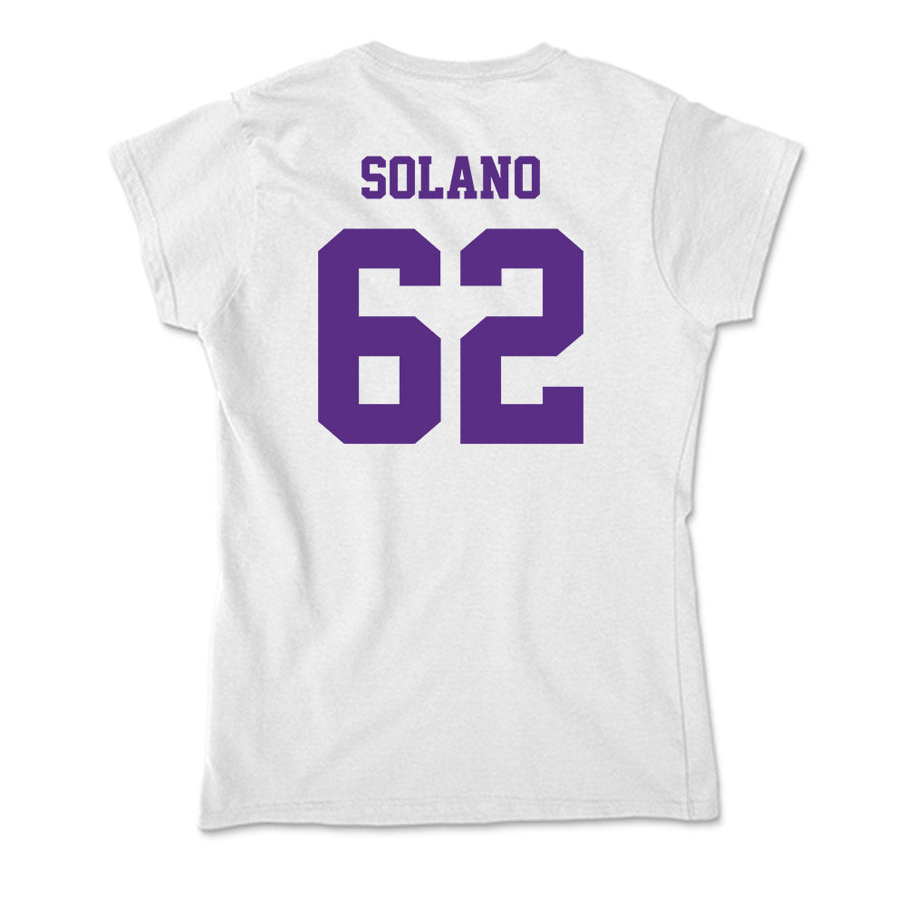 Furman - NCAA Football : Parker Solano - Soft Style Women’s T-Shirt-1