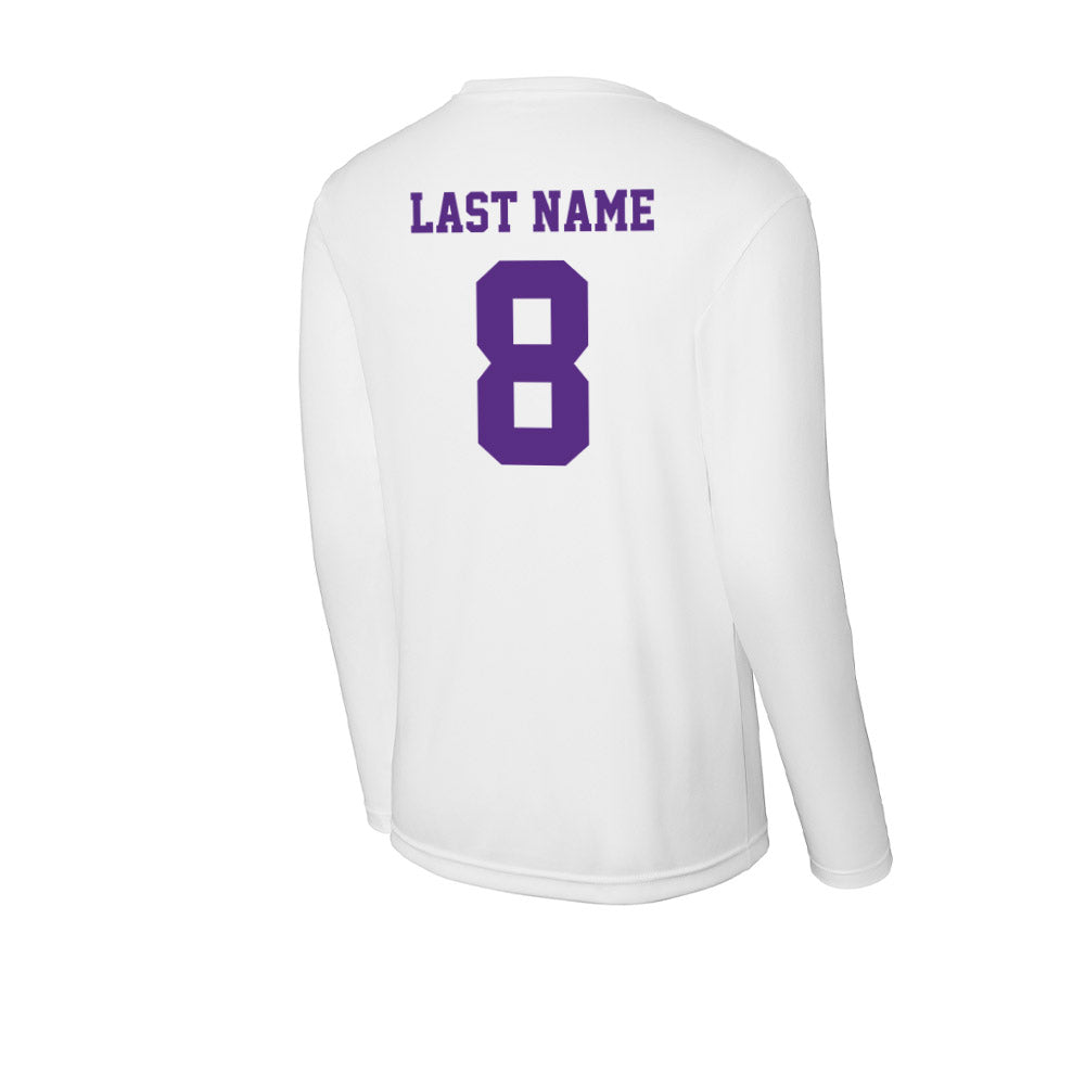 Furman - NCAA Football : Trey Hedden - Performance Long Sleeve T-Shirt-1