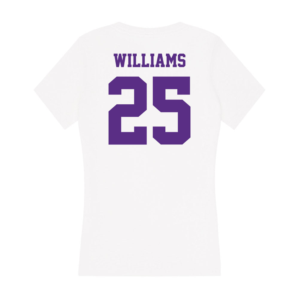 Furman - NCAA Football : Caleb Williams - Women's V-Neck T-Shirt-1