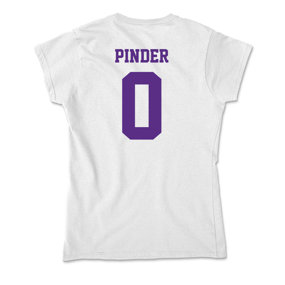 Furman - NCAA Women's Basketball : Jayda Pinder - Soft Style Women’s T-Shirt-1