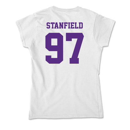 Furman - NCAA Football : Bryce Stanfield - Soft Style Women’s T-Shirt-1