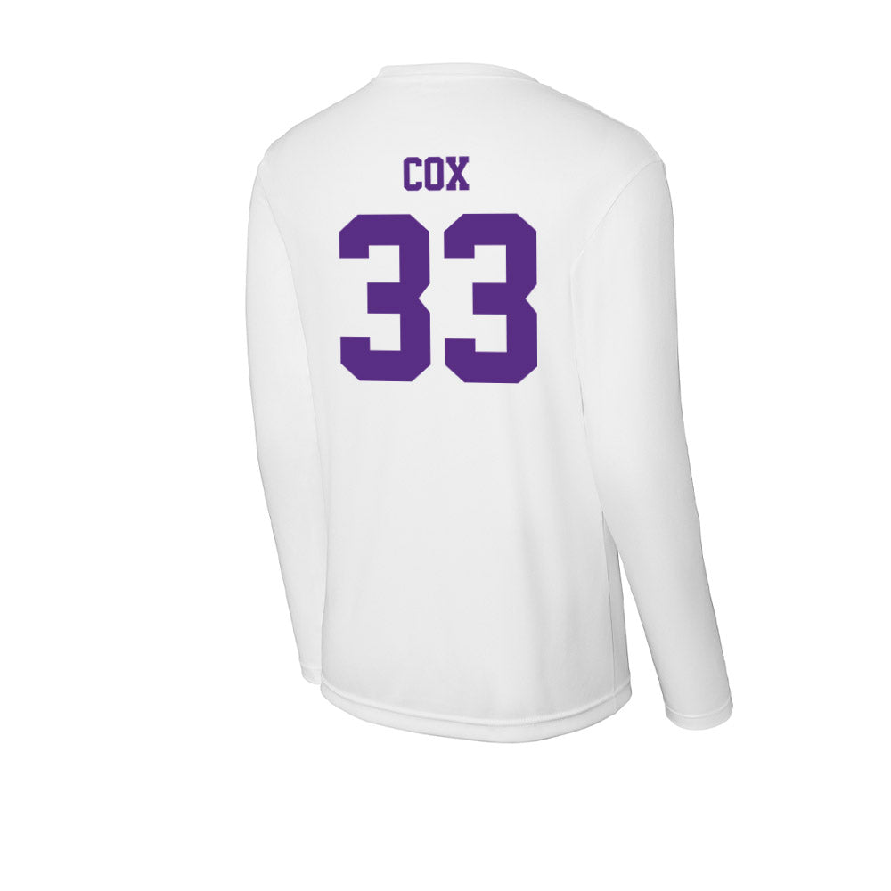 Furman - NCAA Men's Soccer : Gabe Cox - Activewear Long Sleeve T-Shirt-1