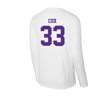 Furman - NCAA Men's Soccer : Gabe Cox - Activewear Long Sleeve T-Shirt-1