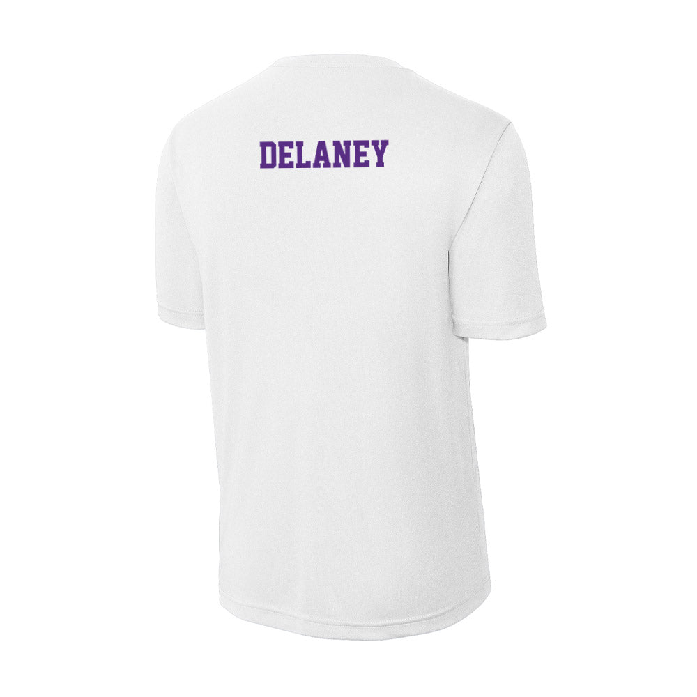 Furman - NCAA Men's Track & Field : Owen Delaney - Performance T-Shirt-1