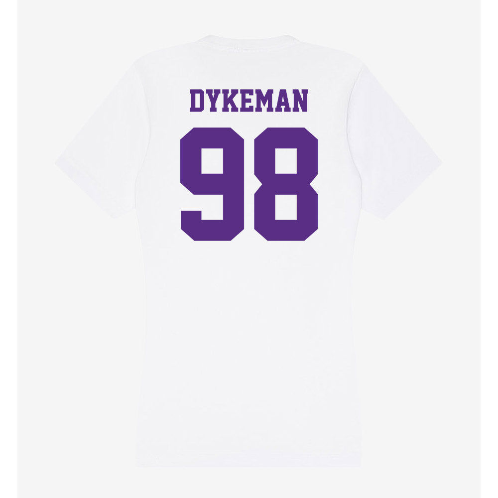 Furman - NCAA Football : Maddox Dykeman - Women's V-Neck T-Shirt-1