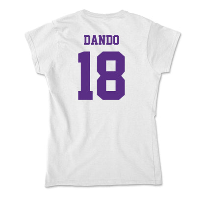Furman - NCAA Women's Soccer : Callah Dando - Soft Style Women’s T-Shirt-1