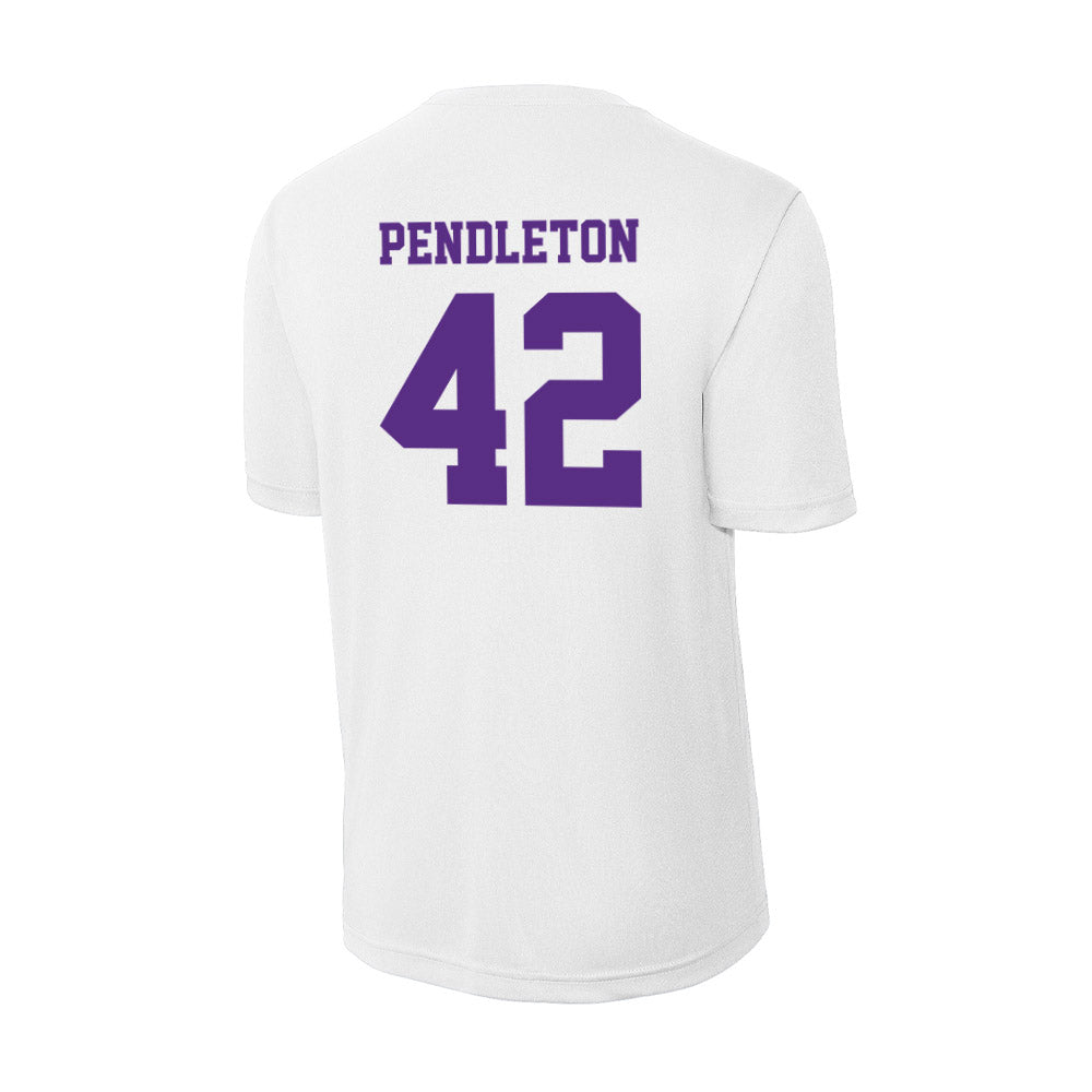 Furman - NCAA Football : Jakeman Pendleton - Activewear T-Shirt-1