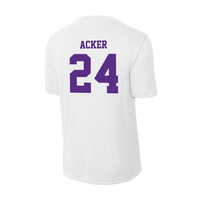 Furman - NCAA Women's Basketball : Jaelyn Acker - Performance T-Shirt-1