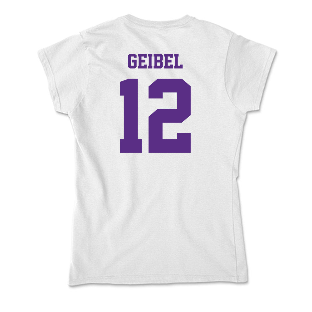 Furman - NCAA Football : Brady Geibel - Soft Style Women’s T-Shirt-1