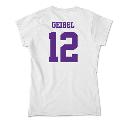 Furman - NCAA Football : Brady Geibel - Soft Style Women’s T-Shirt-1