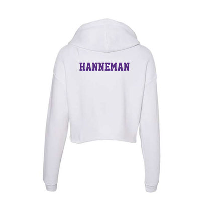 Furman - NCAA Women's Golf : Ava Hanneman - Women's Crop Fleece Hoodie-1
