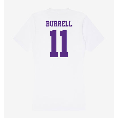 Furman - NCAA Football : Joshua Burrell - Women's V-Neck T-Shirt-1