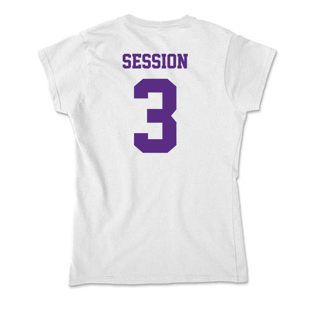 Furman - NCAA Women's Basketball : Jada Session - Soft Style Women’s T-Shirt-1