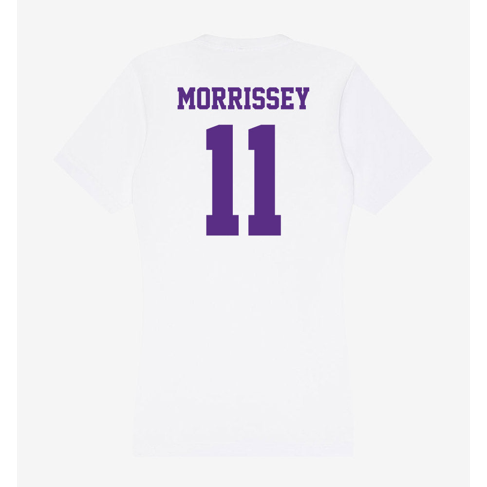 Furman - NCAA Women's Volleyball : Quinn Morrissey - Women's V-Neck T-Shirt-1