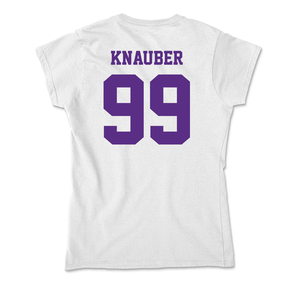 Furman - NCAA Football : Bruce Knauber - Soft Style Women’s T-Shirt-1