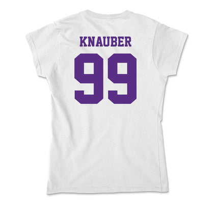 Furman - NCAA Football : Bruce Knauber - Soft Style Women’s T-Shirt-1
