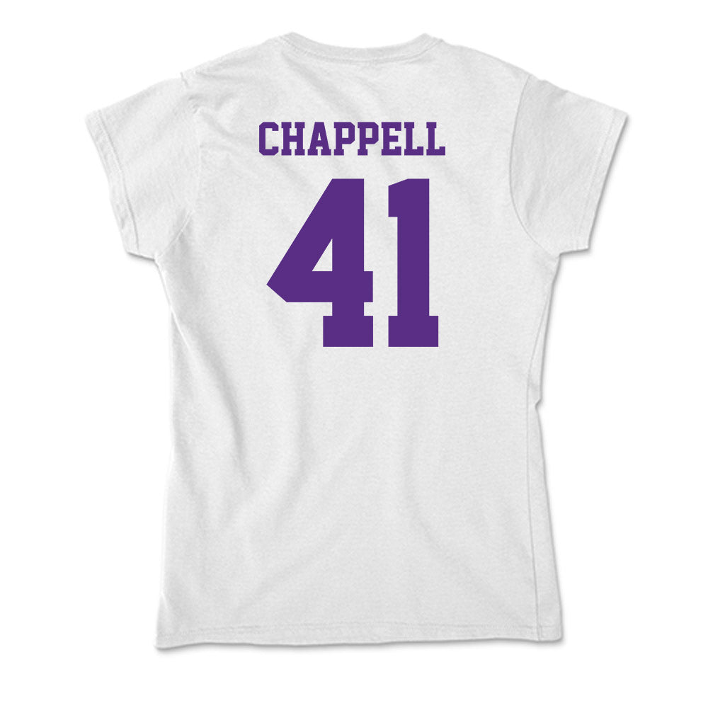 Furman - NCAA Football : Brock Chappell - Soft Style Women’s T-Shirt-1