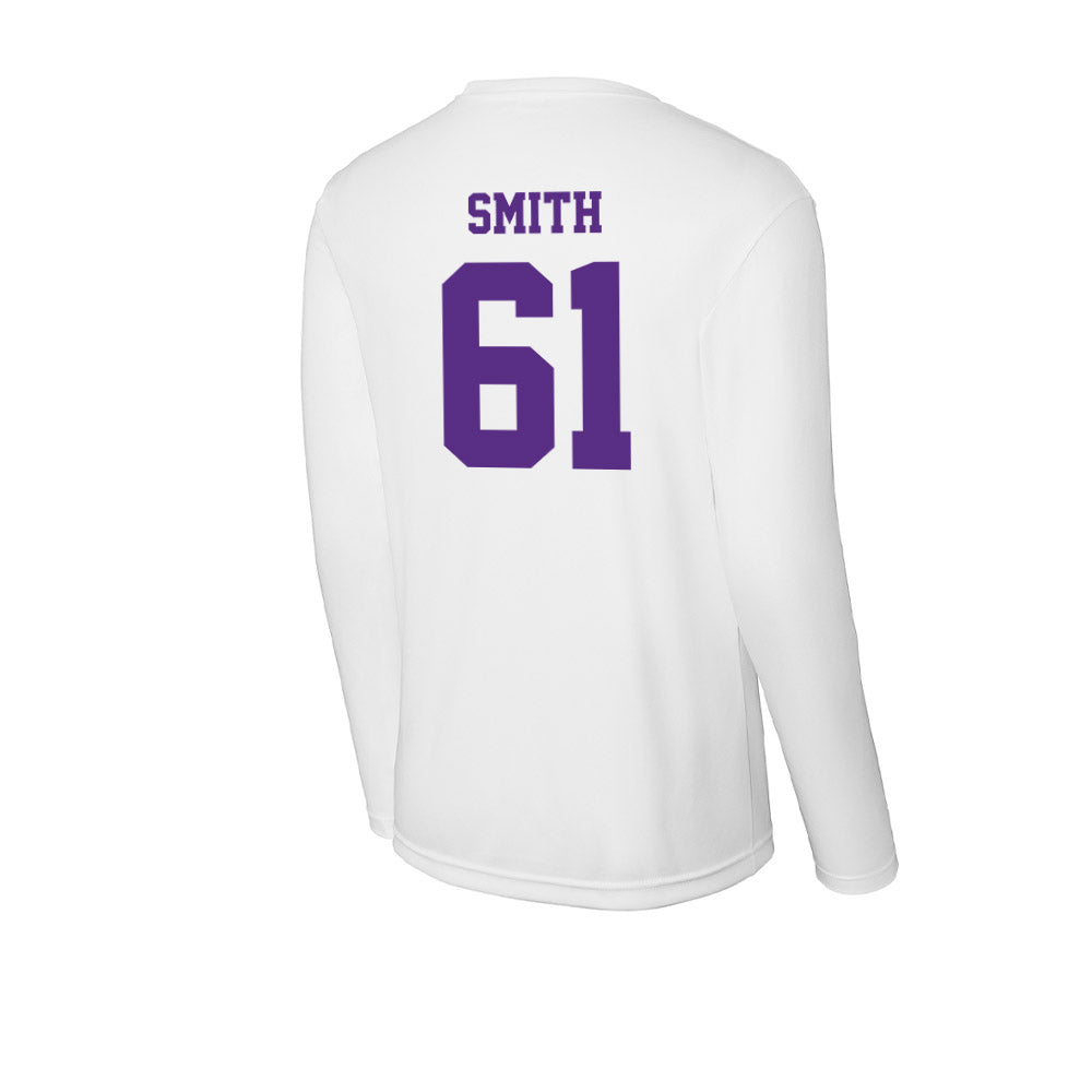 Furman - NCAA Football : Brady Smith - Activewear Long Sleeve T-Shirt-1