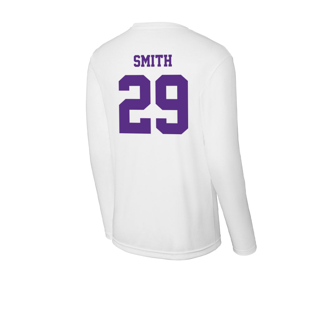 Furman - NCAA Football : Riley Smith - Activewear Long Sleeve T-Shirt-1