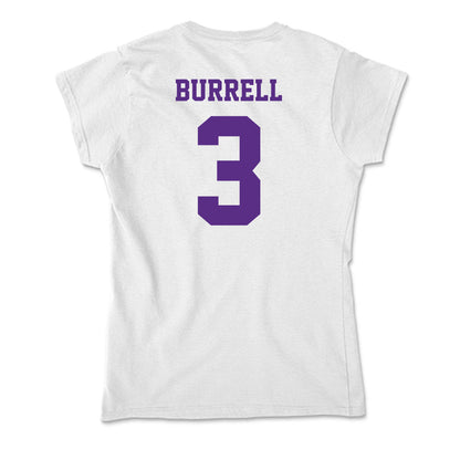 Furman - NCAA Football : AK Burrell - Soft Style Women’s T-Shirt-1