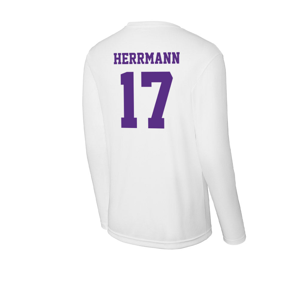 Furman - NCAA Women's Soccer : Ellie Herrmann - Performance Long Sleeve T-Shirt-1