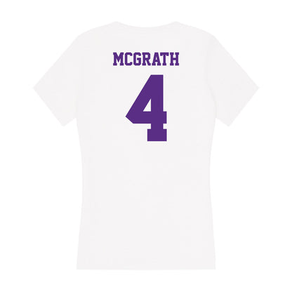  - NCAA Women's Volleyball : Grainne McGrath - Women's V-Neck T-Shirt-1