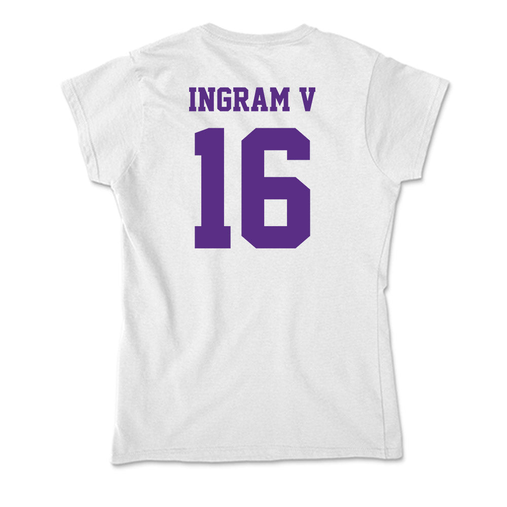 Furman - NCAA Football : Charles Ingram V - Soft Style Women’s T-Shirt-1