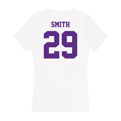 Furman - NCAA Football : Riley Smith - Women's V-Neck T-Shirt-1