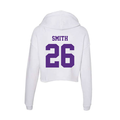 Furman - NCAA Women's Lacrosse : Audrey Smith - Women's Crop Fleece Hoodie-1